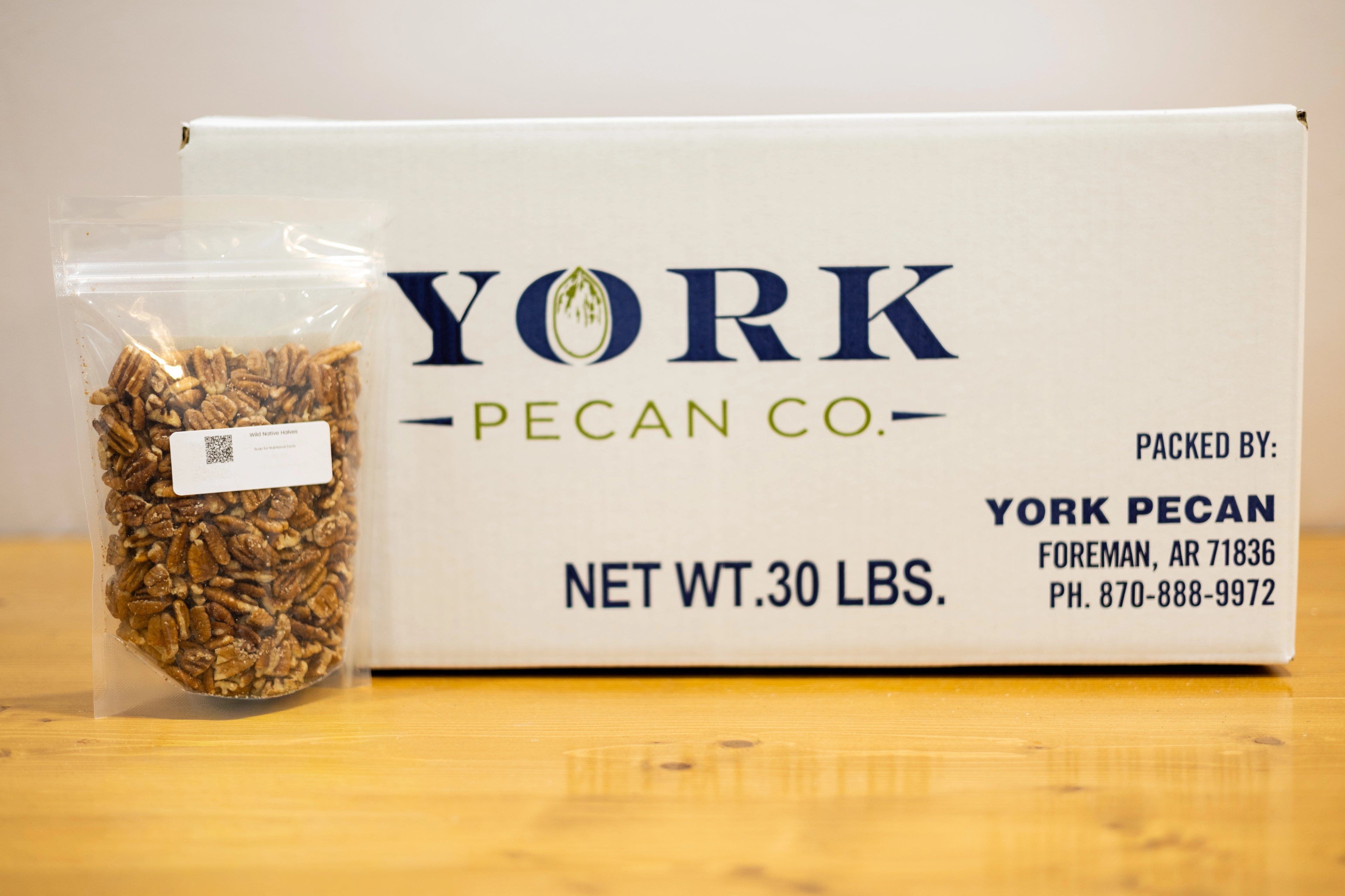 30 Pound Box - Wild Native Halves